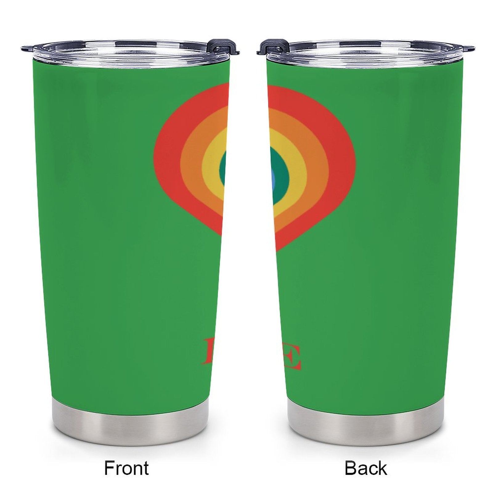 Car Travel Coffee Mug with Lid (All-Over Printing)