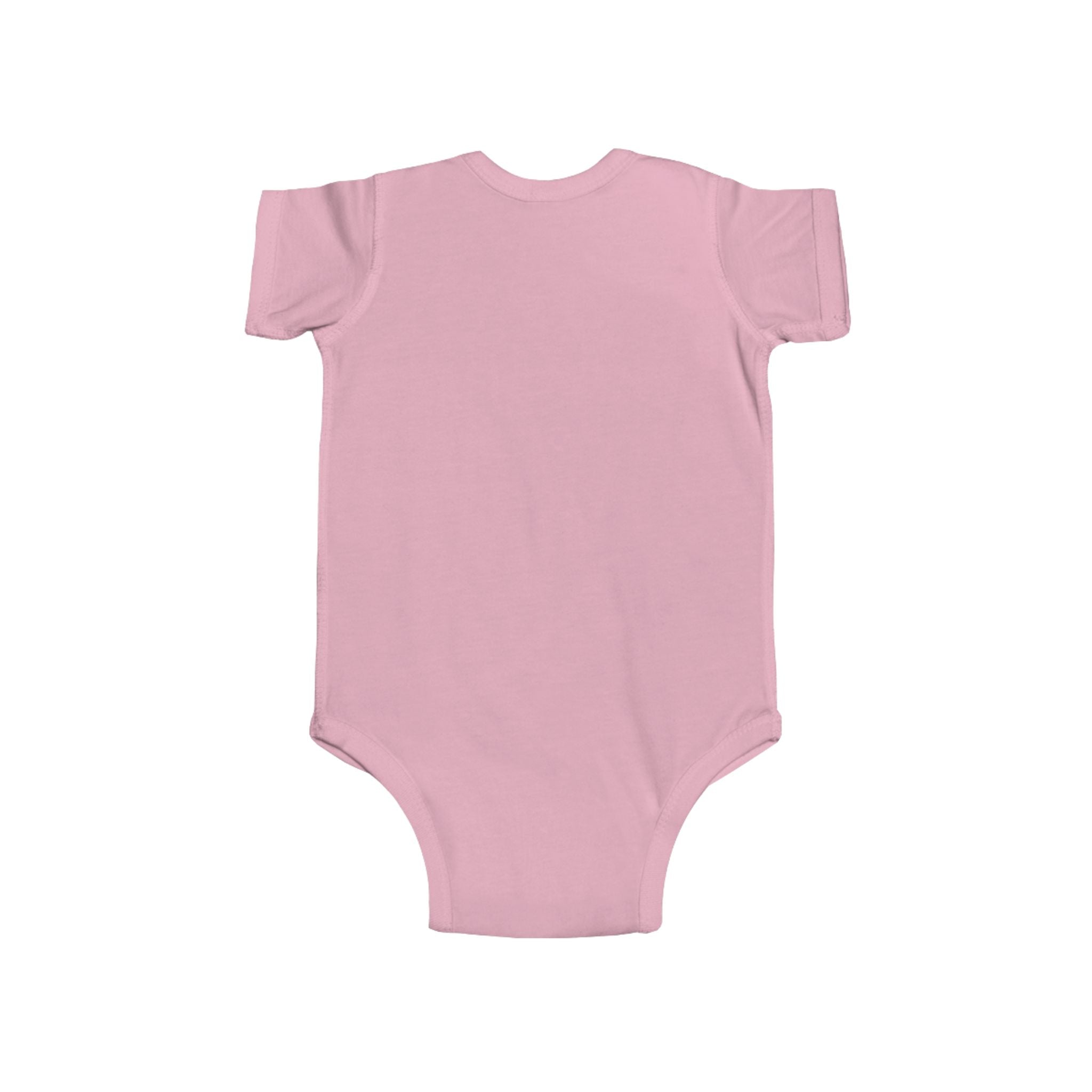 Pink Star Baby Bodysuit Infant Onesie with Simple Star Graphic