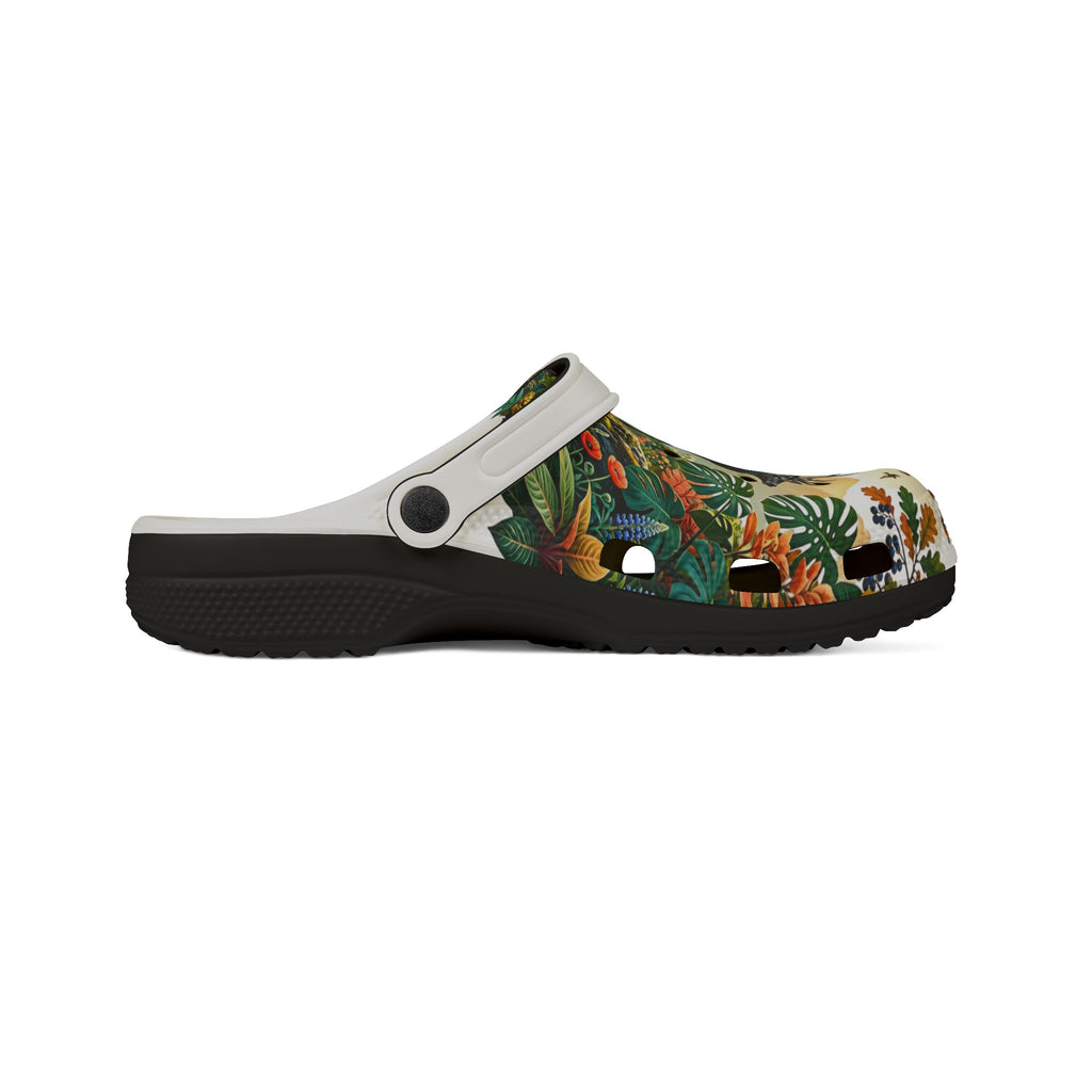 Blumen-Hirsch-Gartenschuhe — EVA Schaum Slip-On Schuhe