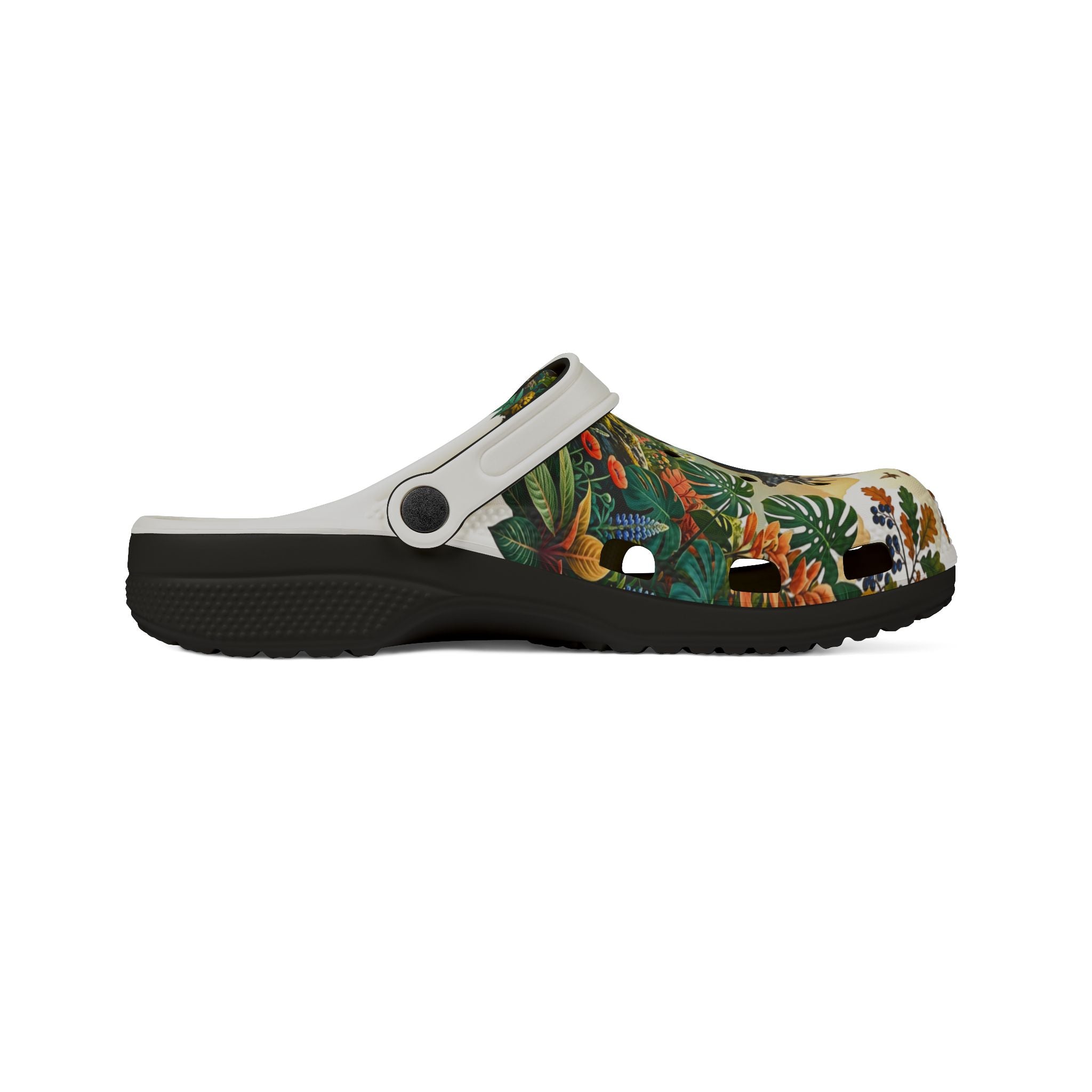 Blumen-Hirsch-Gartenschuhe — EVA Schaum Slip-On Schuhe