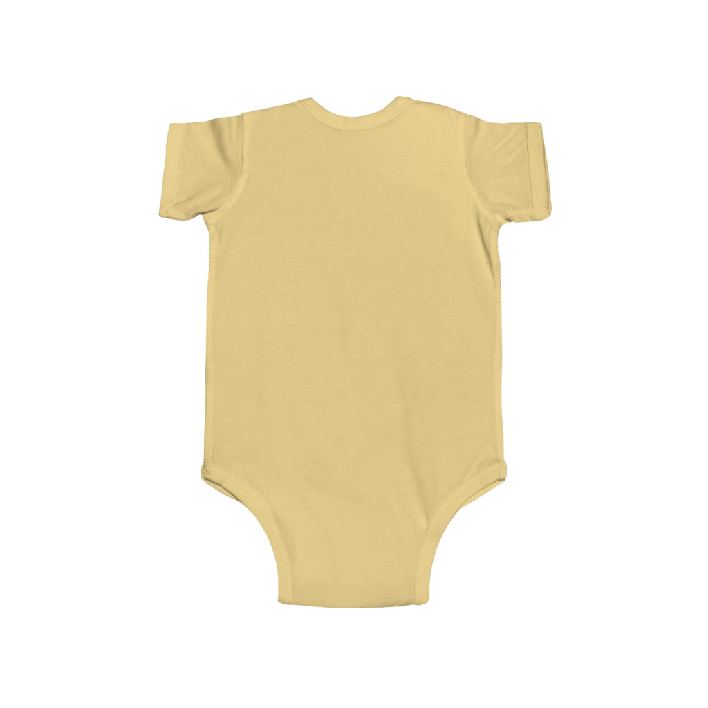 Baby Bodysuit with Blue Heart – Cute Infant Heart Onesie