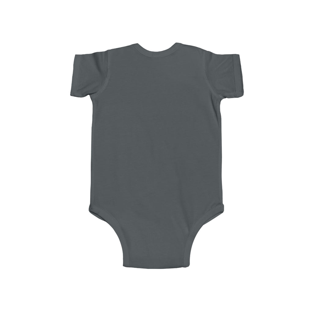 Baby Bodysuit with Blue Heart – Cute Infant Heart Onesie