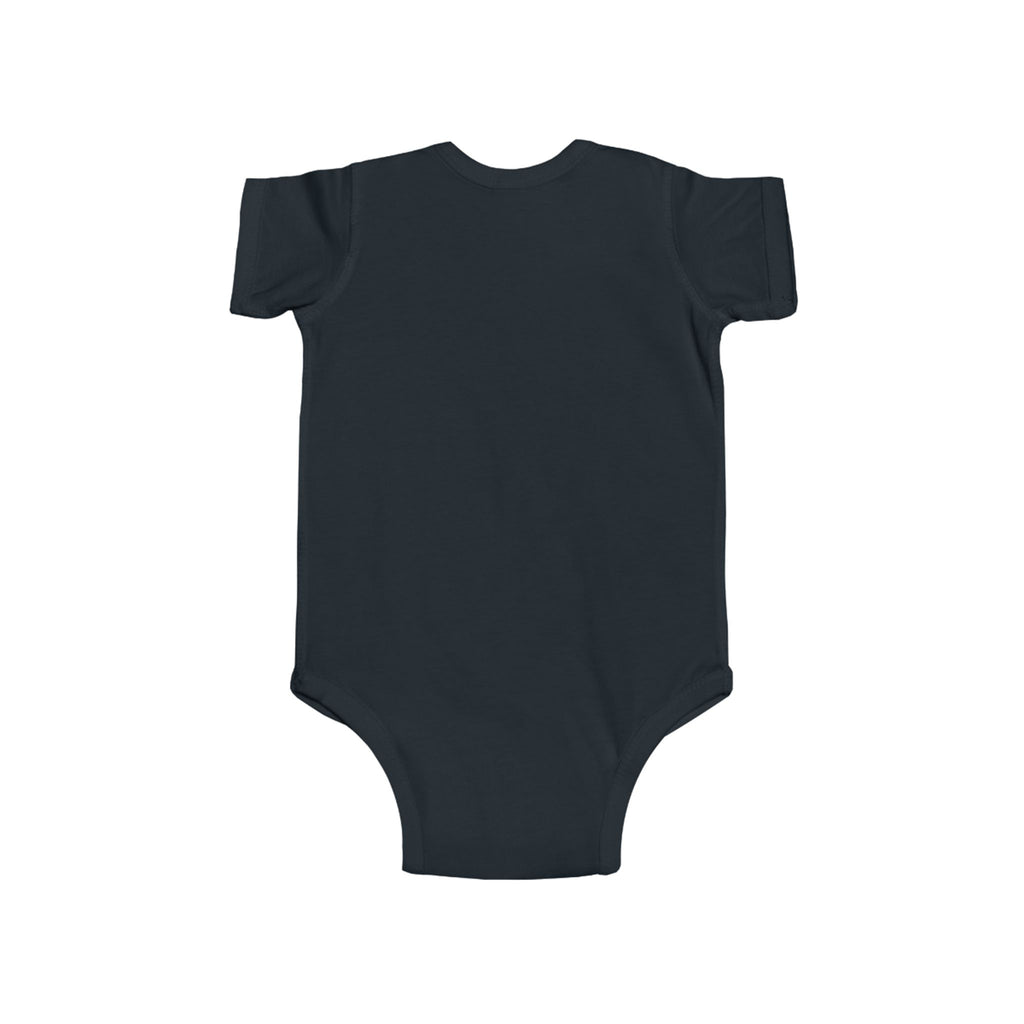 Baby Bodysuit with Blue Heart – Cute Infant Heart Onesie
