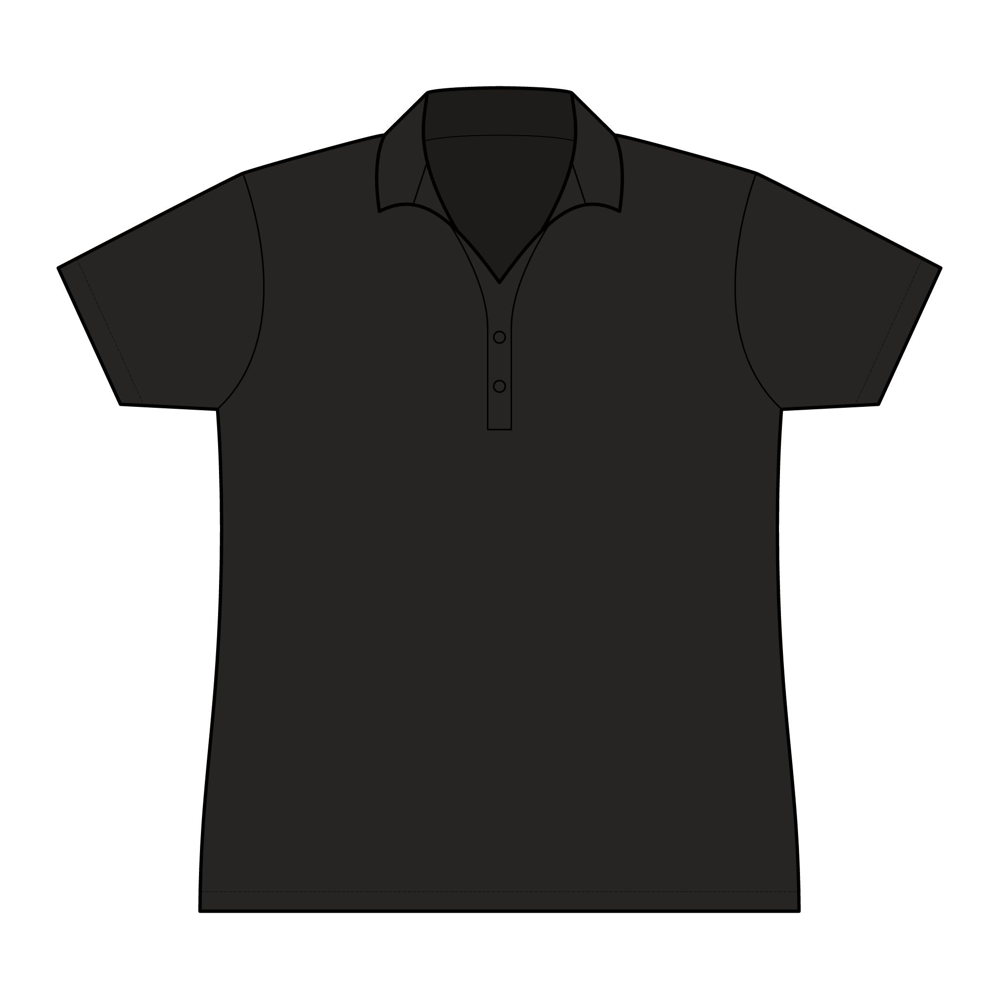 Damen Polo-Shirt - Personalisierbares "Print It Your Way"-Rückendesign