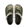 Blumen-Hirsch-Gartenschuhe — EVA Schaum Slip-On Schuhe