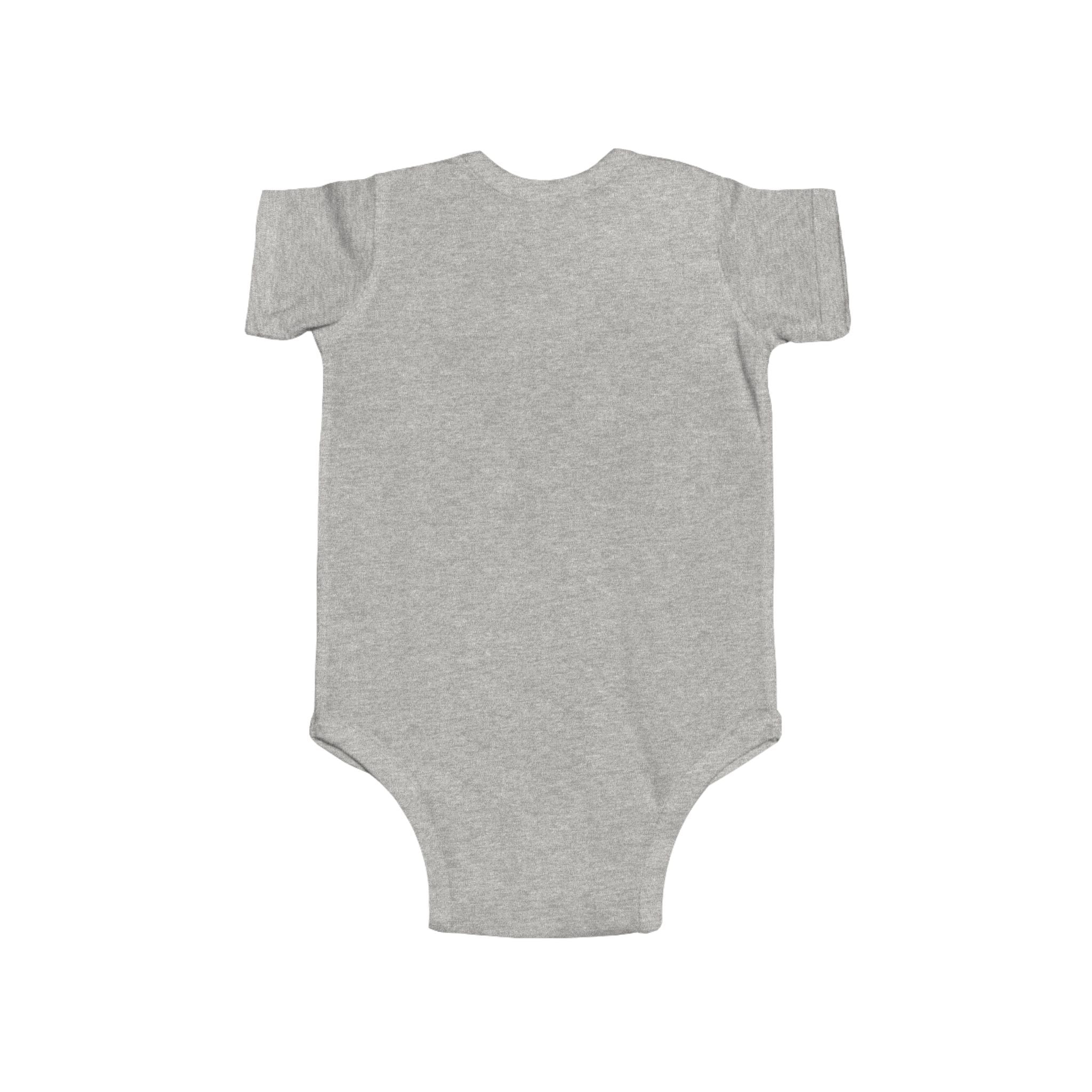 Baby Bodysuit with Blue Heart – Cute Infant Heart Onesie
