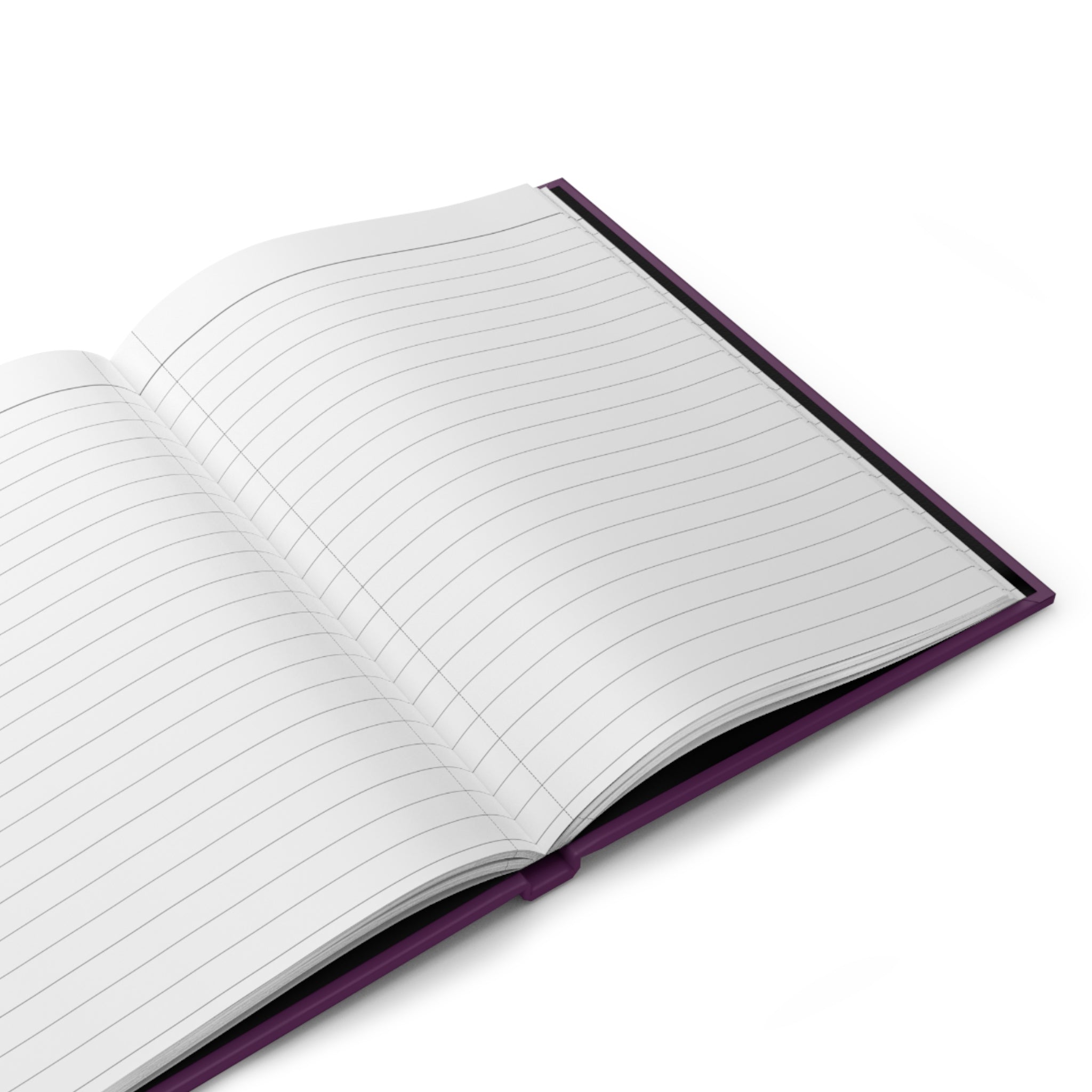 Hardcover Notizbuch – Lebhafter Hirsch & Wasserfall Natur Notizbuch