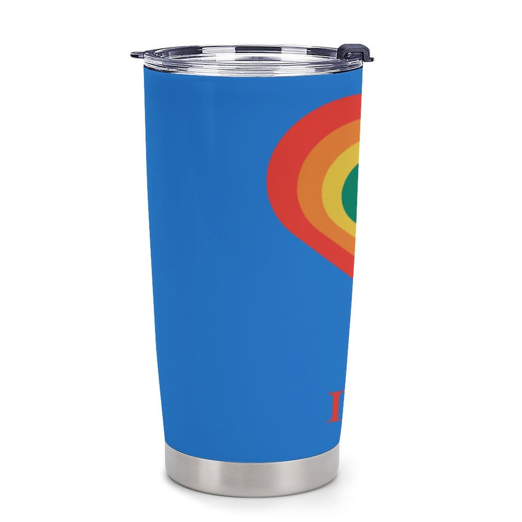Car Travel Coffee Mug with Lid (All-Over Printing)