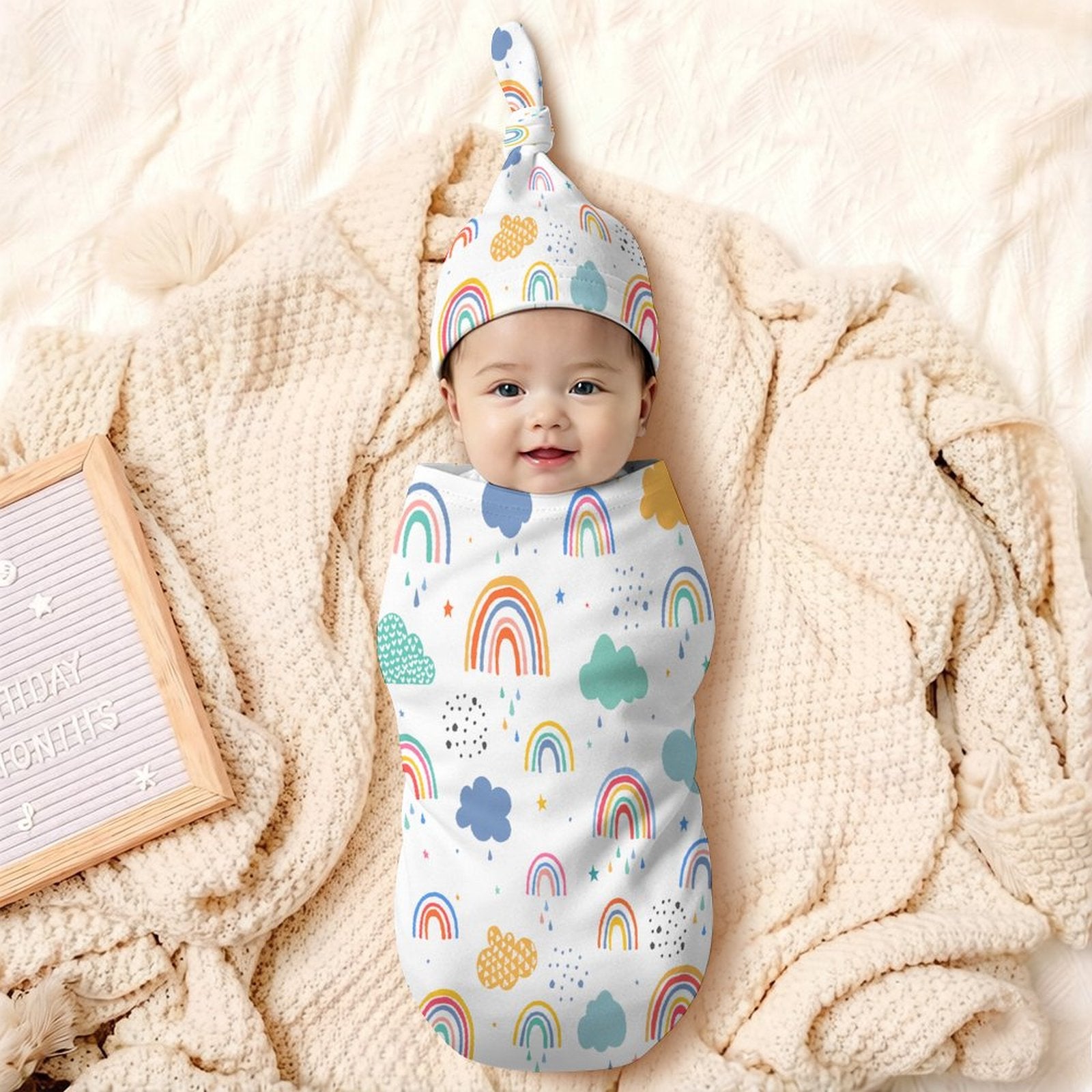 Baby Swaddling Set(All-Over Printing)