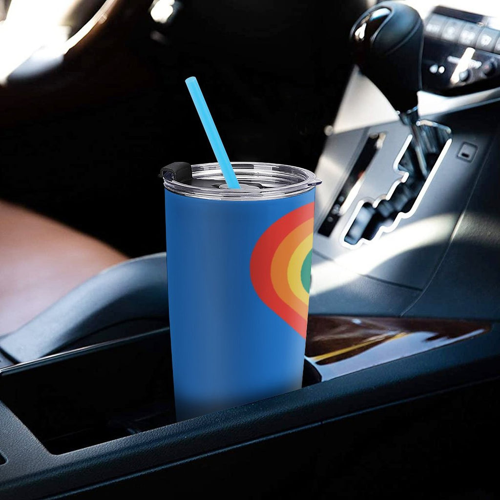 Car Travel Coffee Mug with Lid (All-Over Printing)