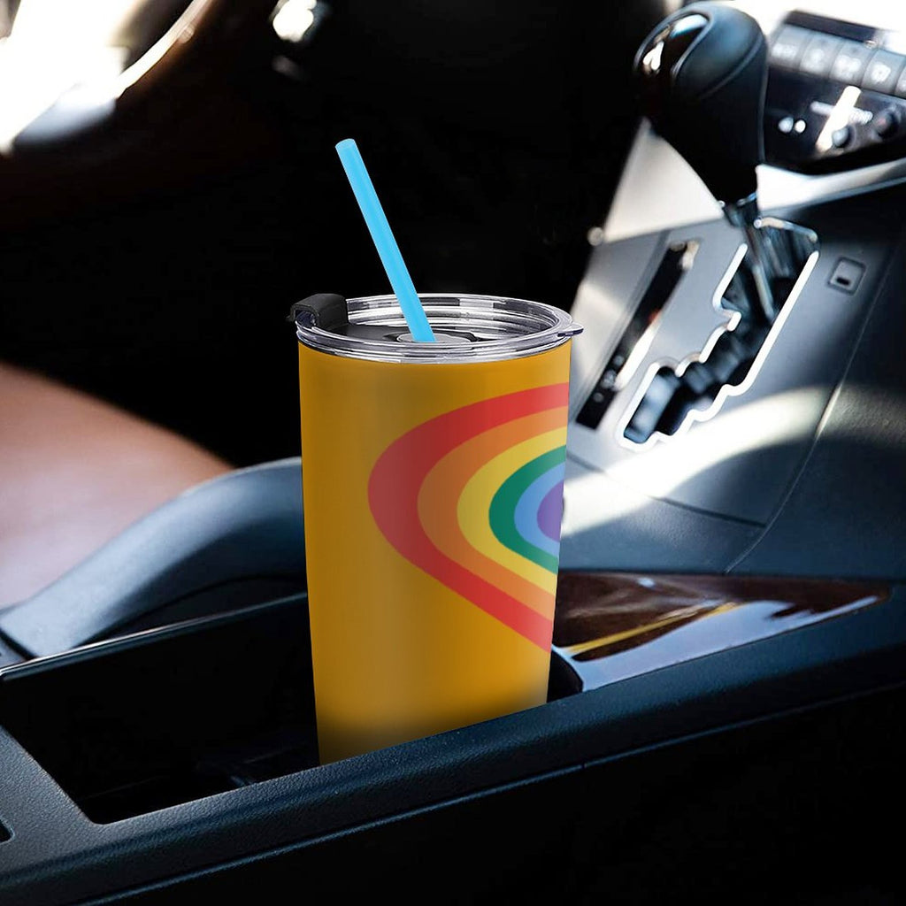 Car Travel Coffee Mug with Lid (All-Over Printing)
