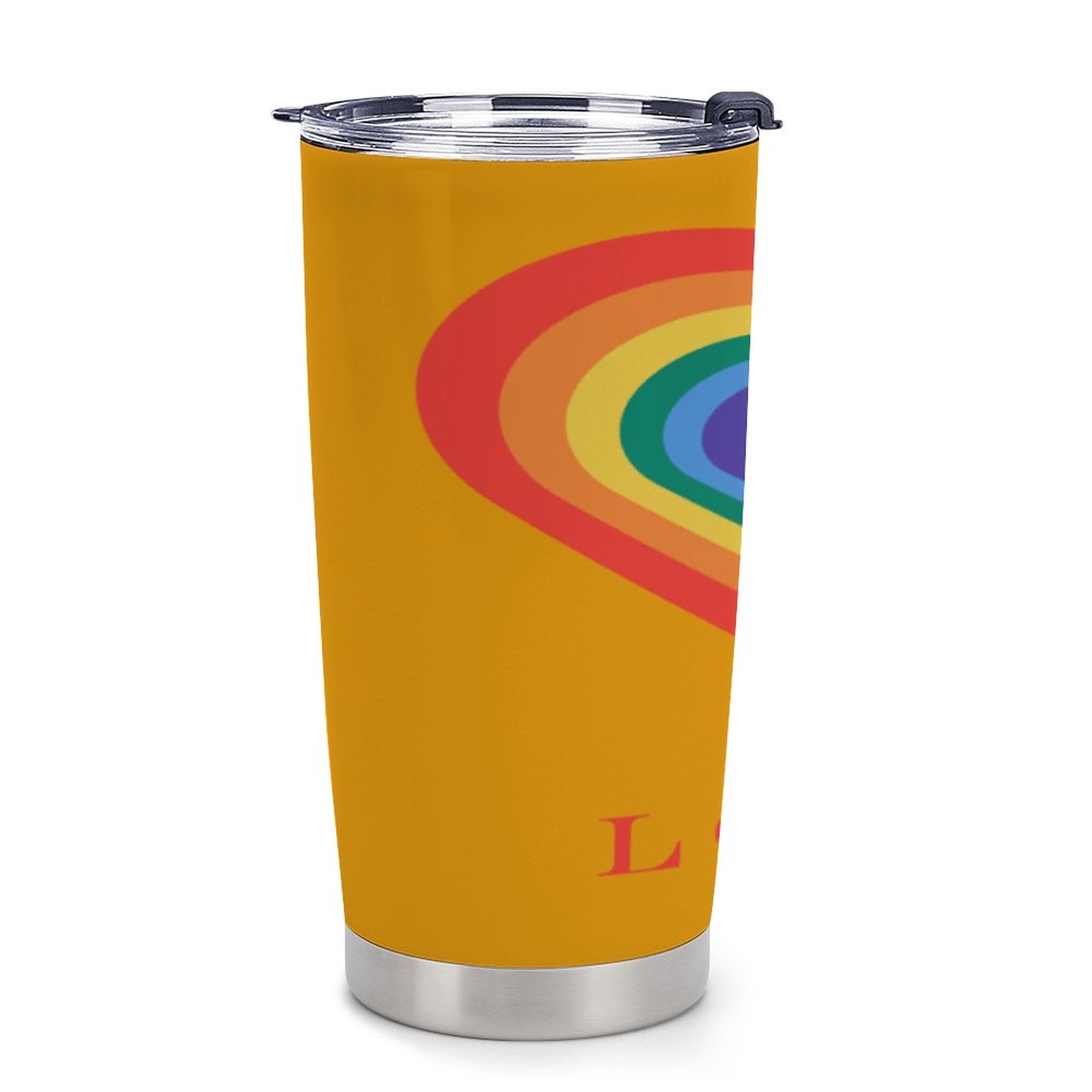 Car Travel Coffee Mug with Lid (All-Over Printing)