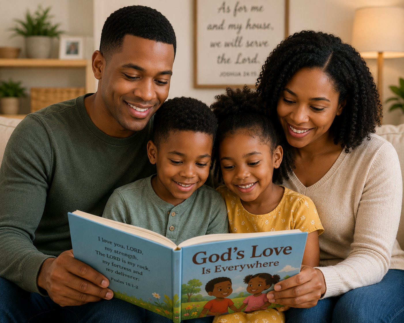 Book 2: Tuesday Thankfulness — Walking In God's Love (Black Family Edition