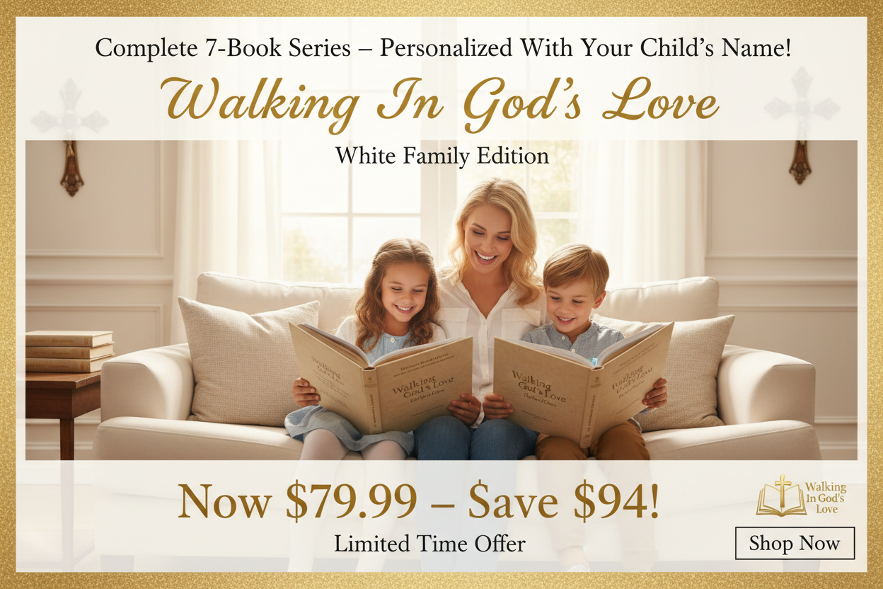 Book 2: Tuesday Thankfulness — Walking In God's Love (White Family Edition)