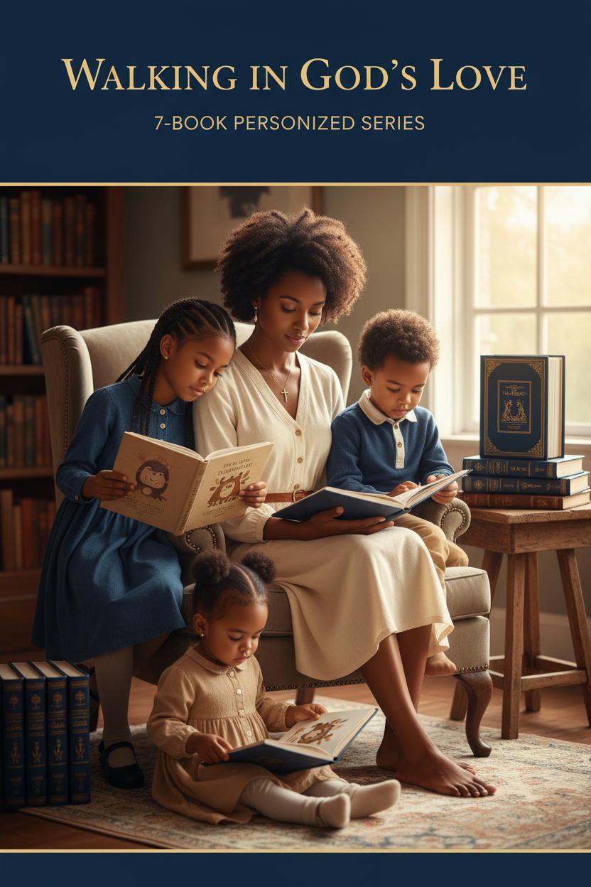 Book 1: Monday Miracles — Walking In God's Love (Black Family Edition)