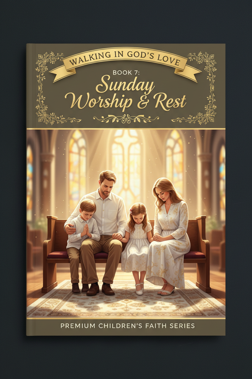 Complete 7-Book Personalized Hardcopy Set — Walking In God's Love (White Family Edition)