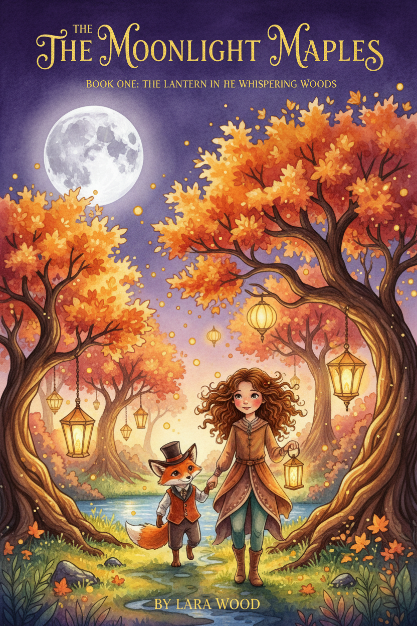 The Moonlight Maples - Bright & Beautiful Book Cover
